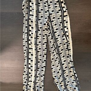 Urban Outfitters Black and White Checkered Pants